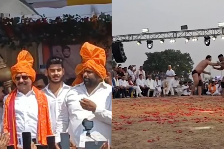 बिहार: मोकामा महादंगल में गूंजा भारत का डंका: अनंत सिंह के मंच पर ईरानी पहलवानों की हार