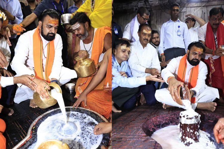 बिहार के CM सम्राट चौधरी! बैद्यनाथ धाम में किया जलाभिषेक, बिहार की तरक्की के लिए मांगा आशीर्वाद