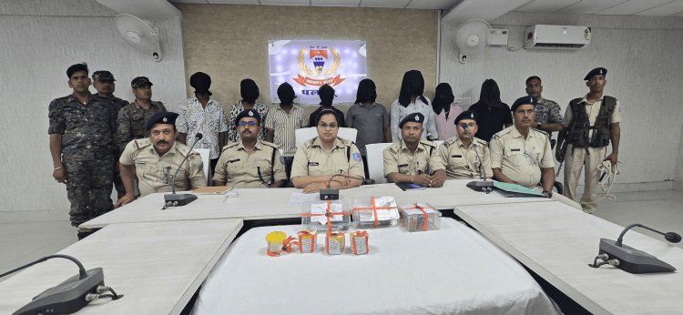 झारखंड: 5 लाख की सुपारी से खुला जमीन माफिया का काला खेल, सफेदपोश की साजिश बेनकाब, 8 गिरफ्तार