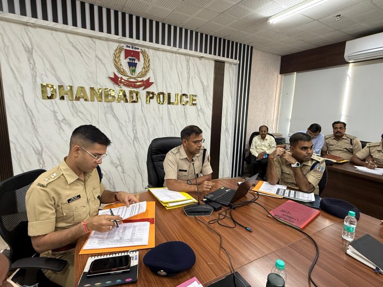 धनबाद पुलिस का एक्शन मोड: दर्ज से ज्यादा मामलों का निपटारा, अपराधियों में मचा हड़कंप