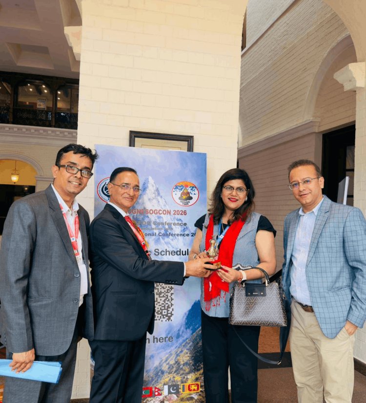 काठमांडू में गूंजा धनबाद का नाम! IVF एक्सपर्ट डॉ. नेहा प्रियदर्शिनी बनीं SAFOG-NESOG 2026 की फैकल्टी