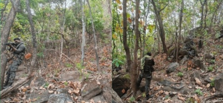 झारखंड: चाईबासा के जंगल में मुठभेड़: एक करोड़ के इनामी मिसिरा बेसरा की तलाश, एक माओवादी ढेर