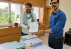 धनबाद के विकास को लेकर एक्शन में मेयर संजीव सिंह, रांची में प्रधान सचिव से की मुलाकात