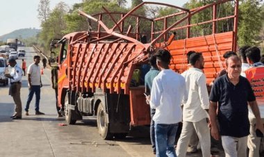 महाराष्ट्र के पालघर में बड़ा सड़क हादसा,बारातियों से भरे ट्रक को कंटेनर ने मारी टक्कर, 13 की दर्दनाक मौत