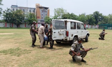 बकरीद पर धनबाद पुलिस का ‘ऑपरेशन अलर्ट’! आंसू गैस, वाटर कैनन और लाठीचार्ज का हुआ लाइव अभ्यास