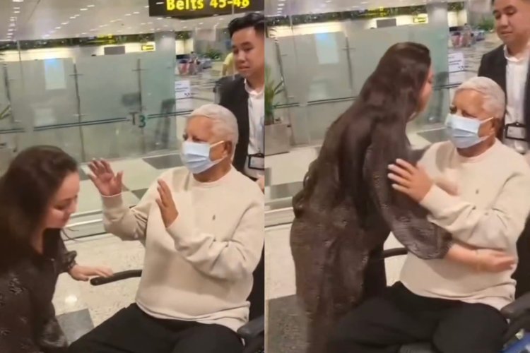 ‘आज हमारे भगवान आए हैं…’ सिंगापुर में लालू से मिलते ही भावुक हुईं रोहिणी, पैर छूकर लगाया गले; VIDEO ने छुआ दिल