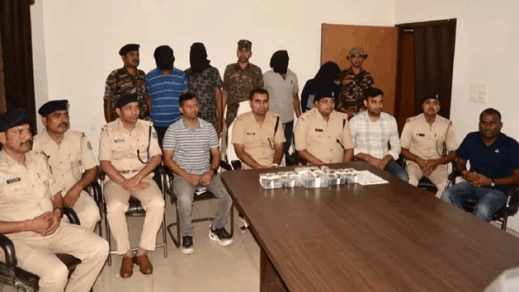 धनबाद: झरिया में हथियारों के साथ 4 अपराधी गिरफ्तार, पुलिस ने फायरिंग-रंगदारी की बड़ी साजिश नाकाम की
