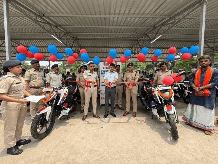 धनबाद पुलिस हुई हाईटेक! 45 नई पेट्रोलिंग बाइक सड़क पर उतरीं, अब अपराधियों पर 24x7 नजर