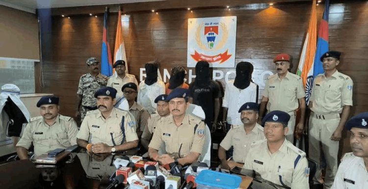 रांची में SSC-CAPF परीक्षा का हाईटेक खेल बेनकाब! रिमोट एक्सेस से हो रहा था पेपर सॉल्व,चार गिरफ्तार