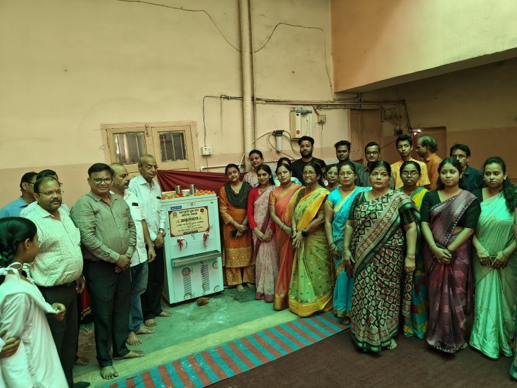 झरिया में सेवा की मिसाल: मारवाड़ी युवा मंच ने विद्यार्थियों को समर्पित किया “अमृतधारा” शीतल पेय जल संयंत्र