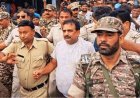 पश्चिम बंगाल: रस्सी बांधकर TMC नेता की परेड, 'चोर-चोर' के नारों से गूंजा गौरांडी; राईना में भारी तनाव