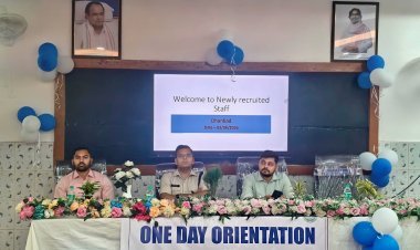धनबाद में 120 नए स्वास्थ्यकर्मियों की एंट्री, DC बोले- ABCD नीति अपनाएं, तभी बनेगा बेहतर स्वास्थ्य सिस्टम