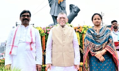 धरती आबा को पूरे झारखंड का नमन: भगवान  बिरसा मुंडा के 126वें शहादत दिवस पर उमड़ा जनसैलाब