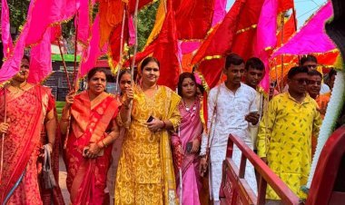 कतरास में पहली बार निकली बाबा श्याम की भव्य निशान यात्रा, निर्जला एकादशी पर उमड़ा श्रद्धा और आस्था का सैलाब