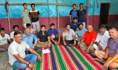 धनबाद: न्यू स्टेशन रेलवे कॉलोनी दुर्गा मंडप में दुर्गा पूजा समिति की नई कमेटी गठित, उदय प्रताप सिंह बने अध्यक्ष