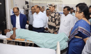 सोनारडीह गोलीकांड: घायल कर्मी से मिले BCCL CMD मनोज अग्रवाल, बेहतर इलाज और हरसंभव मदद का दिया भरोसा