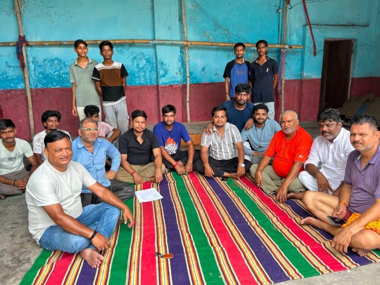 धनबाद: न्यू स्टेशन रेलवे कॉलोनी दुर्गा मंडप में दुर्गा पूजा समिति की नई कमेटी गठित, उदय प्रताप सिंह बने अध्यक्ष