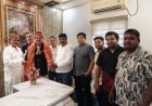 धनबाद : न्यू स्टेशन रेलवे कॉलोनी दुर्गा पूजा समिति ने अध्यक्ष उदय प्रताप सिंह का किया भव्य सम्मान