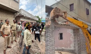धनबाद: MLA को धमकी देना पड़ा भारी! दुबई में बैठे प्रिंस खान के वासेपुर के घर पर चला बुलडोजर