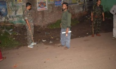 धनबाद: झरिया में सड़क पर पथराव के बाद फायरिंग का आरोप, पुलिस को मिला खोखा और जिंदा कारतूस