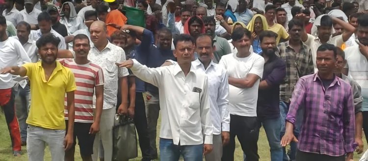 700 दागियों की परेड से गूंजा धनबाद पुलिस लाइन, SSP की दो टूक- सुधर जाओ, वरना अगली मुलाकात जेल में होगी