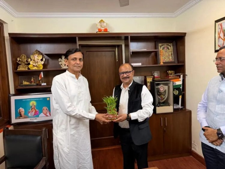 कोयला चोरी और अवैध खनन पर सख्ती की तैयारी, BCCL CMD मनोज अघ्रवाल ने गृह राज्य मंत्री नित्यानंद राय की मुलाकात