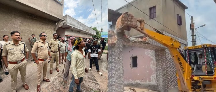 धनबाद: MLA को धमकी देना पड़ा भारी! दुबई में बैठे प्रिंस खान के वासेपुर के घर पर चला बुलडोजर