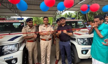 धनबाद पुलिस हुई हाईटेक: 40 नई बोलेरो सड़क पर, डायल-112 की रफ्तार होगी दोगुनी