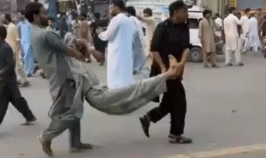 पाकिस्तान में खूनी आत्मघाती हमला: थाने के बाहर ब्लास्ट, 15 की मौत; शांति रैली बनी आतंकियों का निशाना