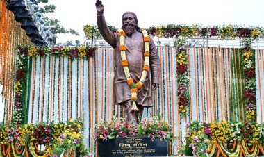 नेमरा में छलके CM हेमंत के आंसू, शिबू सोरेन की प्रतिमा का अनावरण,बोले- इतिहास में अमर रहेंगे दिशोम गुरु