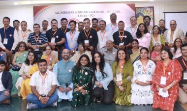 नई दिल्ली में सजा नोबिलियन्स का मिलन: Reunion 4.0 में स्कूल की यादें हुईं ताजा, 8 पूर्व शिक्षक सम्मानित