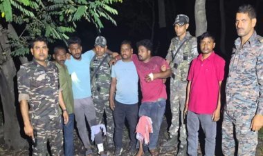 रामगढ़ के गिद्दी में आधी रात पुलिस से भिड़े अपराधी, 2 को लगी गोली; तीसरा जंगल में फरार
