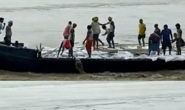 बिहार: भागलपुर में गंगा की तेज धार में पलटी मजदूरों से भरी नाव, 19 बचे; 2 लापता
