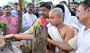 सुदिव्य कुमार सोनू पंचतत्व में विलीन, 12 साल के बेटे ने दी मुखाग्नि; CM हेमंत ने दिया कंधा
