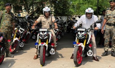 Dhanbad : धनबाद पुलिस को मिलीं 45 नई बाइक, 192 बाइकों से बढ़ेगी पेट्रोलिंग
