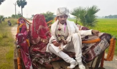 नवादा में अनोखी शादी: बैलगाड़ी से दुल्हन की विदाई, कार्ड पर छपी थी गांधीजी की फोटो
